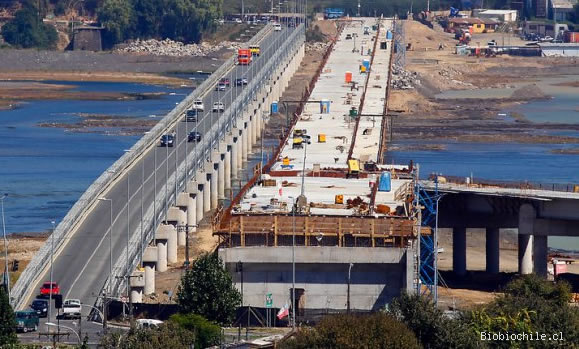 Terminación Puente Bicentenario de Concepción