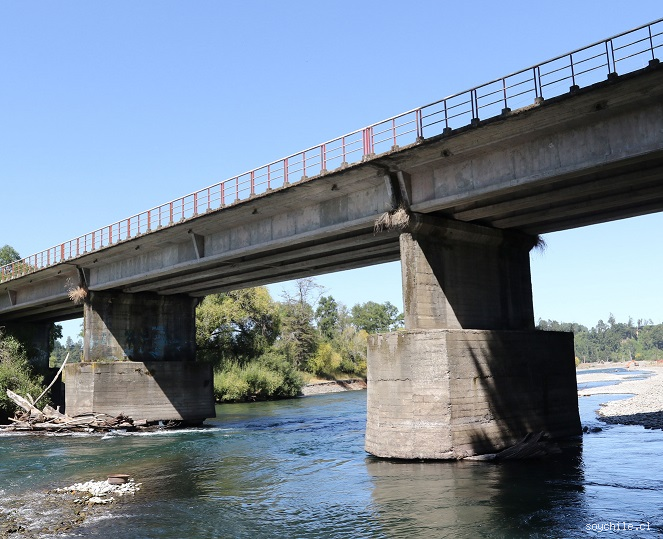 Reposición Puente Cancura en Ruta U-55-V