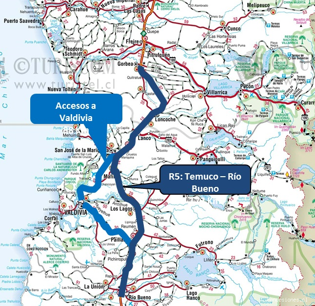 Segunda Concesión Ruta 5 Tramo Temuco-Río Bueno
